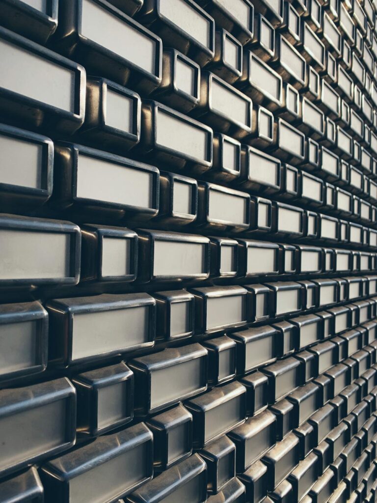 Abstract Architectural Detail in Amsterdam